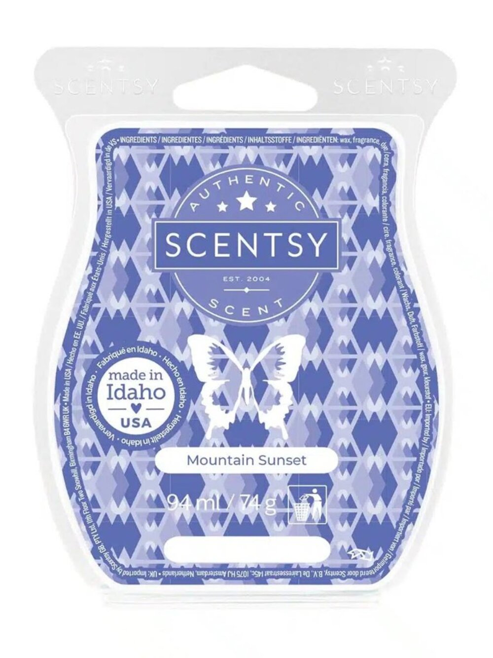 Scentsy MOUNTAIN SUNSET Scented Wax Bar New